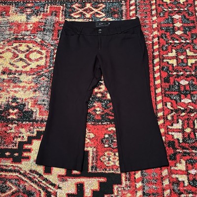 Studio by Torrid Ponte Women s Plus 20S Black Trouser Boot Pants Stretch 42x 27 