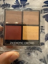 Image of Guerlain Ombres G Eyeshadow Quad 214 Exotic Orchid 0.05oz / 1.5gx4- Tester