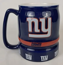New York Giants NFL Football Official Mug Blue Red 2012 Boelter Brands 14oz