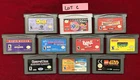 Lot of 10 Nintendo Gameboy Advance GBA Games Authentic Tested (LOT C)