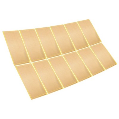 Für PCB Platine 5,1x9,8cm 12 Stück Einseitige Lötplatine Gelb