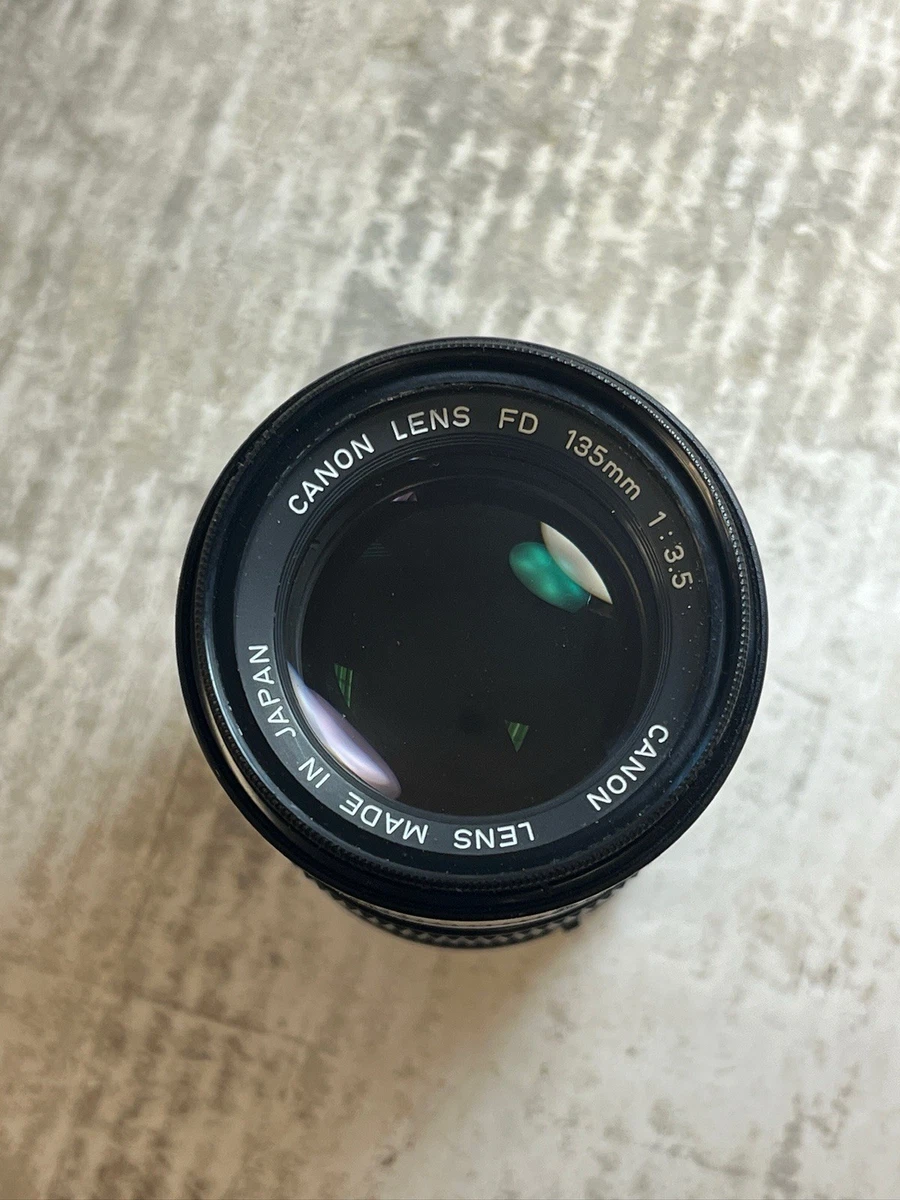 Canon FD Camera Lenses 135mm Focal f/2.5 Maximum Aperture for sale