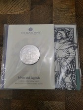 2024 Royal Mint Myths And Legends Robin Hood £5 BUNC UK Coin Sealed Pack