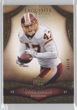 2009 Upper Deck Exquisite Collection 7/80 Chris Cooley #43 d0y