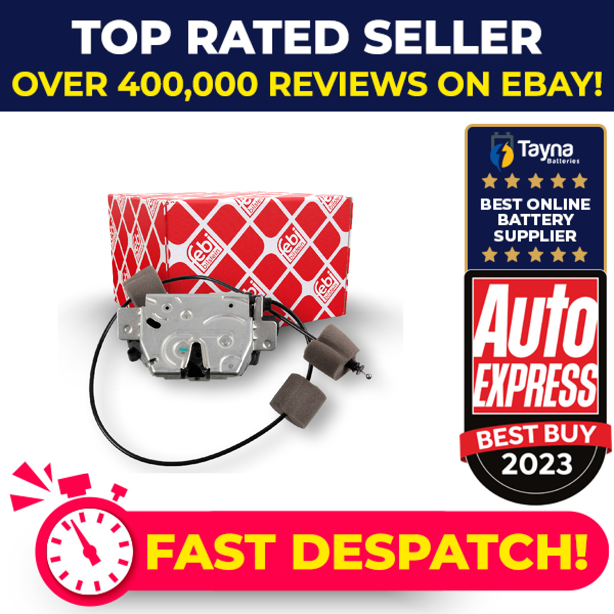 Tailgate Lock fits MERCEDES GL350 X164 3.0D 09 to 12 A1647400035 A1647400300 New