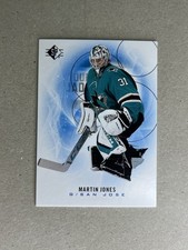 2020-21 Upper Deck SP Blue Martin Jones #51 San Jose Sharks