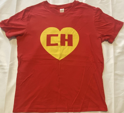 A Unique Creation El Chapulín Colorado Red Men's Cotton T-Shirt Size M