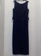 Daymor Couture Navy Blue Dress