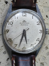 1972 Vintage Bucherer Watch Swiss 19 Jewels Automatic Working