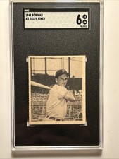 1948 Bowman #3 Ralph Kiner Rookie Pittsburgh Pirates RC HOF SGC 6 EX-NM