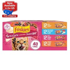 Purina Friskies Surfin' Turfin' Favorites Prime Filets Wet Cat Food 48 can