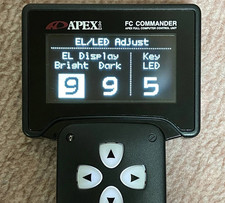 New OLED display screen For Apexi PowerFC Commander EL Version（Yellow or white）