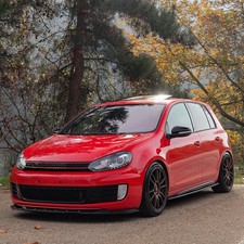 Splitter anteriore per VW VOLKSWAGEN Golf MK6 GTI 2008-2012