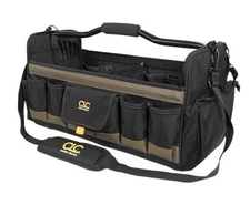 Custom Leathercraft CLC 1579 - Large Open Top 27 Pocket Tool Box Bag Carrier NEW