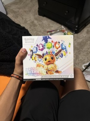 Pokemon TCG Prismatic Evolutions Elite Trainer Box ETB Brand New Factory Sealed!