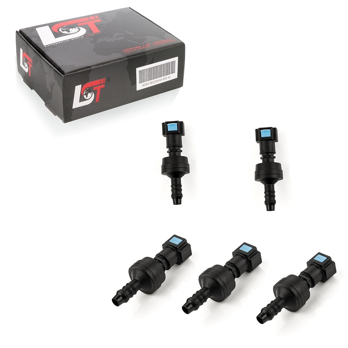 5X Quick Release Fuel Line Valve Connection 7.89X8Mm For VAUXHALL