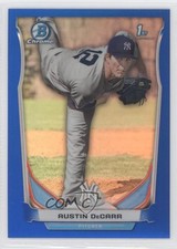 2014 Bowman Draft Chrome Blue Refractor 339/399 Austin DeCarr #CDP60 j2c
