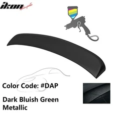 Fits 14-24 Infiniti Q50 IKON Style Rear Roof Spoiler Painted #DAP Bluish Green