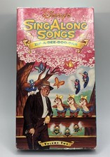 Walt Disney Sing Along Songs Zip A Dee Doo Dah VHS Video Tape Volume 2 Vol. Two