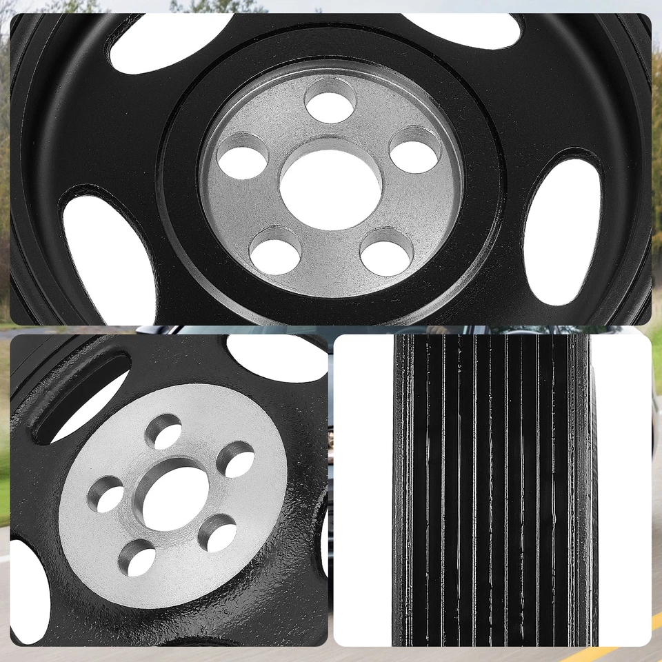 For 05-14 Volkswagen Jetta Golf Passat Beetle Rabbit 2.5L Harmonic Balancer New - Изображение 2 из 4