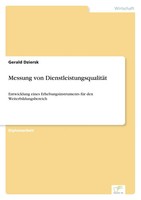 Gerald Dziersk | Messung Von DienstleistungsqualitäT | Taschenbuch | Deutsch