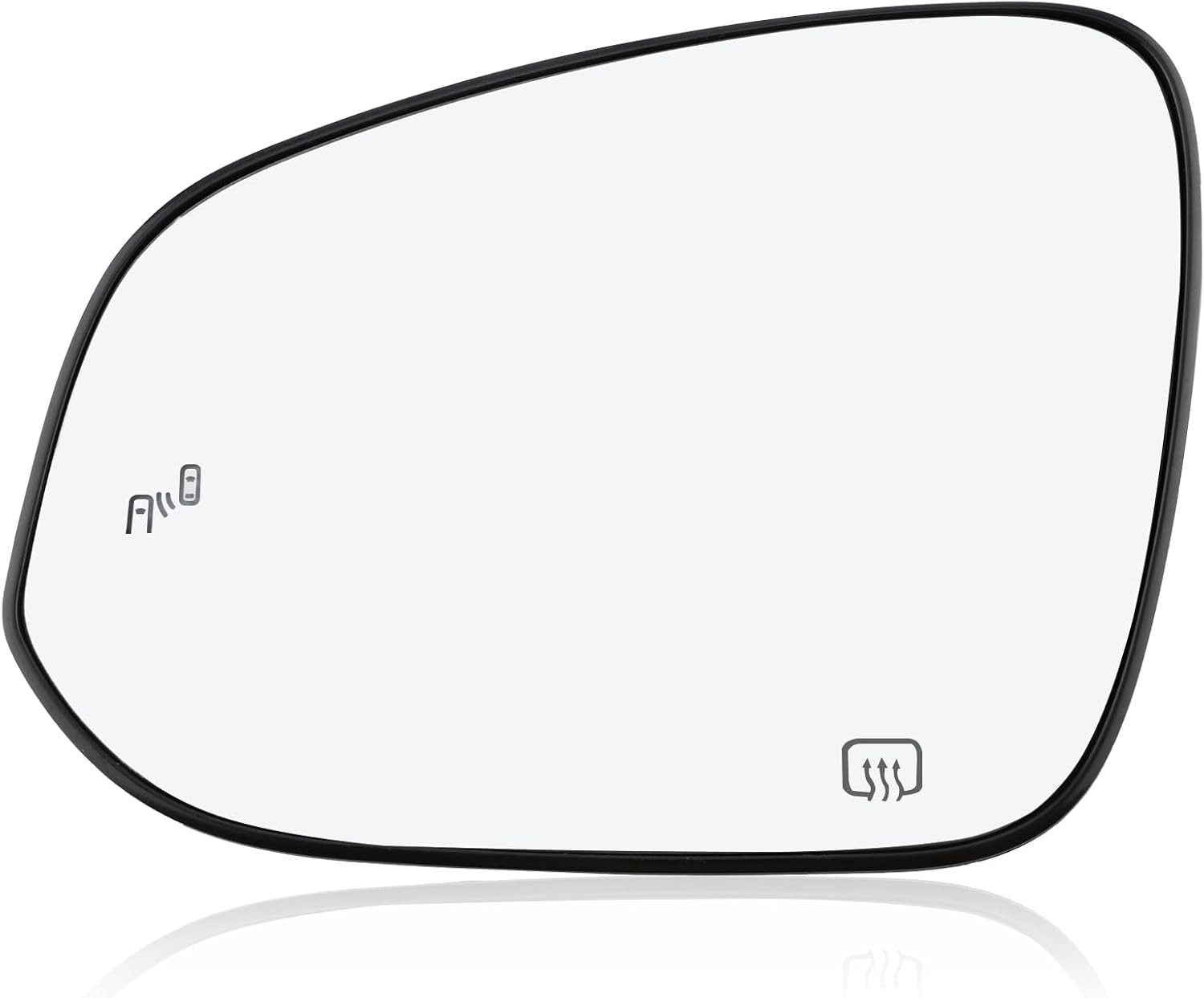 2020-24 Highlander Left Driver Side Heated Mirror Glass–Compatible Replacement