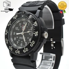 [ MINT ] LUMINOX 3000 / 3300 V3 200m LX Black Date Men's Quartz 40mm Watch JAPAN