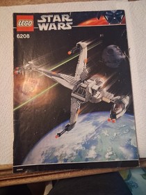Lego Star Wars Instruction Manual Only 6208 B-Wing  GUC No Bricks