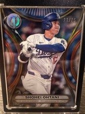 Last 75 Limited Topps Tribute Shohei Dodgers Baseball