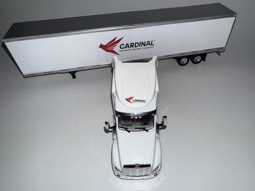 Tonkin 1:53 Cardinal Logistics Peterbilt 579 Tractor Trailer Die-cast Semi Truck - Picture 5 of 24