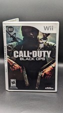 Call of Duty: Black Ops (Nintendo Wii, 2010) W/ Manual 
