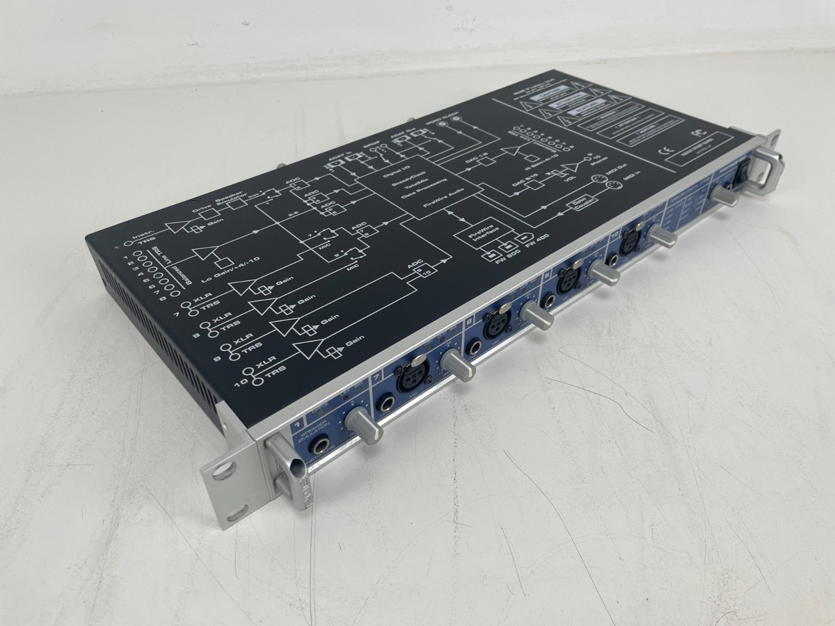 【ジャンク】RME Fireface 800 オーディオインターフェース RME Fireface 800 Audio Interface – Professional Firewire Studio