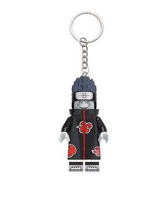 Anime Ninja Custom Minifigure Keychain   Unbranded (Not LEGO)