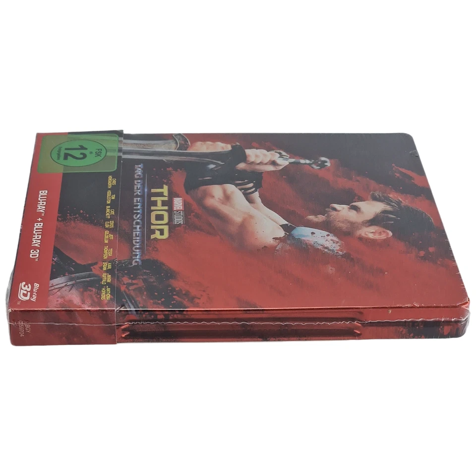 Thor: Ragnarok Blu-Ray 3D + Steelbook Limited Edition Chris Hemsworth 2018 Area - Image 4 of 4