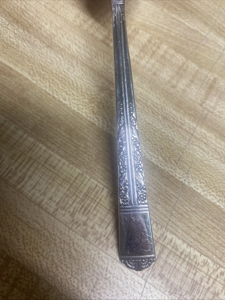 Juego de 8 tenedores de ensalada cubiertos Royal York Tudor Plateados Foto 4 de 4