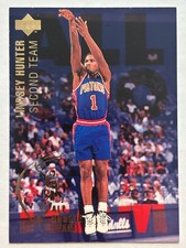 1994-95 Upper Deck #10 Lindsey Hunter Detroit Pistons