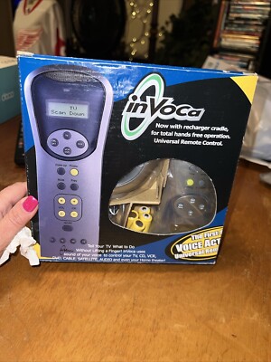 Invoca Voice Activated Universal Remote Control Deluxe 8 in 1 Home Theatre