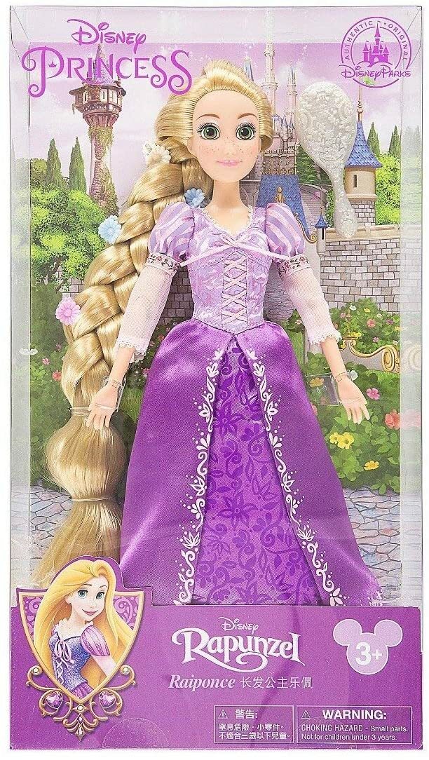 Theme Parks Disney Collection Princess Rapunzel Doll with Brush | eBay