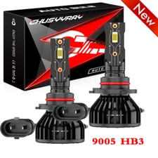 2X LED Headlight Kit 9005 White High Beams Bulbs Fit LEXUS GS300 GS430 1993-2006