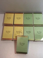Lot of Vintage NOS Playing Cards Harris Packard Elko Nevada SEALED W/TAX STAMPS!