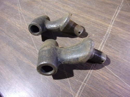 Vintage Model T Ford Rear Spring Perch Mounts with Oil Doors Excellent or NOS