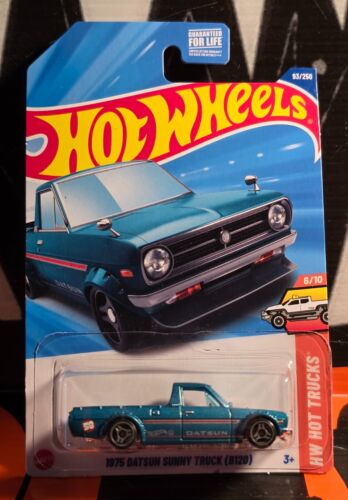 2025 HOT WHEELS HW HOT TRUCKS ** 1975 DATSUN SUNNY TRUCK (B120) ** #93 CASE: D