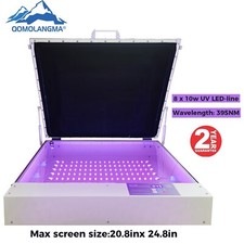 CALCA Tabletop Precise 20" x 24" 80W Vacuum LED UV Exposure Unit Local Pickup