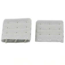 3 Hook 3 Row Underwear Bra Strap Extension Buckle Hooks for Women