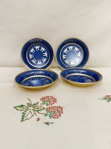 4 Expo 67, Montreal, Canada Metal Coasters, Small Trays