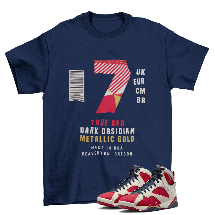 jordan 7 bordeaux t shirt