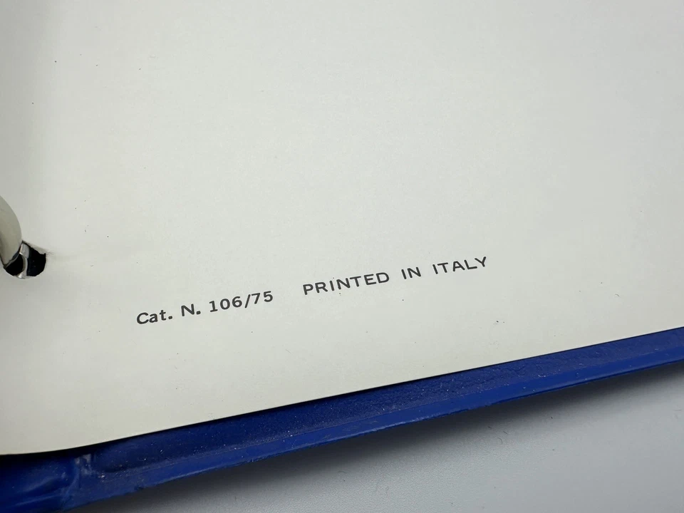 Ferrari 365 GT4 BB MANUAL DE TALLER 1975 | INSTRUCCIONES DE REPARACIÓN HANBOOK #106/75 Foto 4 de 4