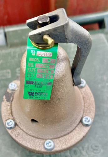 WATTS 174A  1 1/2” Pressure Relief Valve 50PSI