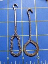 2 Vintage Antique Buttoner Button Hook For Spats