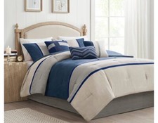MADISON PARK Palisades 6 Piece Duvet Cover Set, Full/Queen